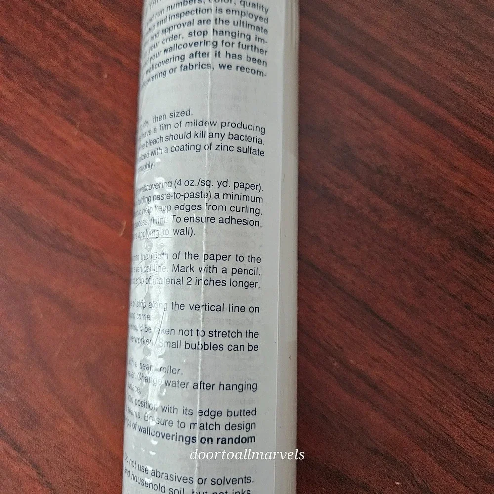 York Wallpaper Ivory Satin Stripe Double Roll Carey Lind BW 6091 R 28 (3) NEW